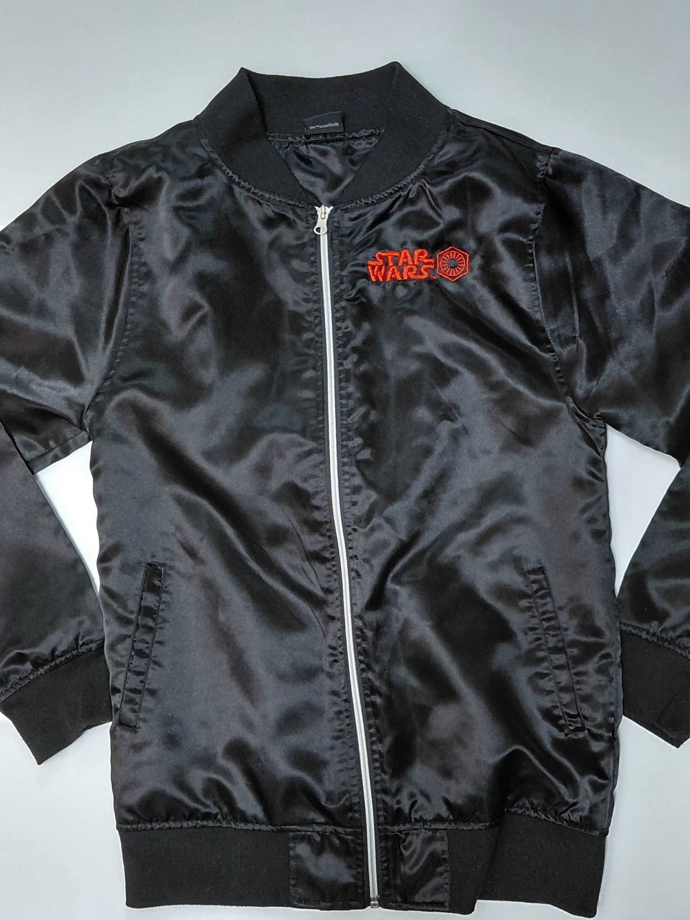 Star Wars Boy's Satin Bomber Jacket